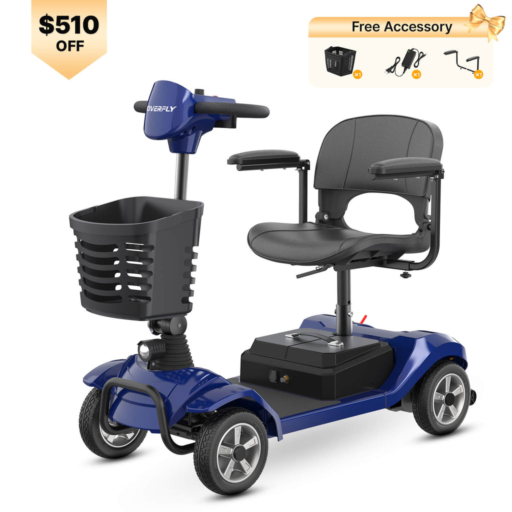 Hoverfly T4 Electric 4-wheel Mobility Scooter ((👻Halloween Sale))