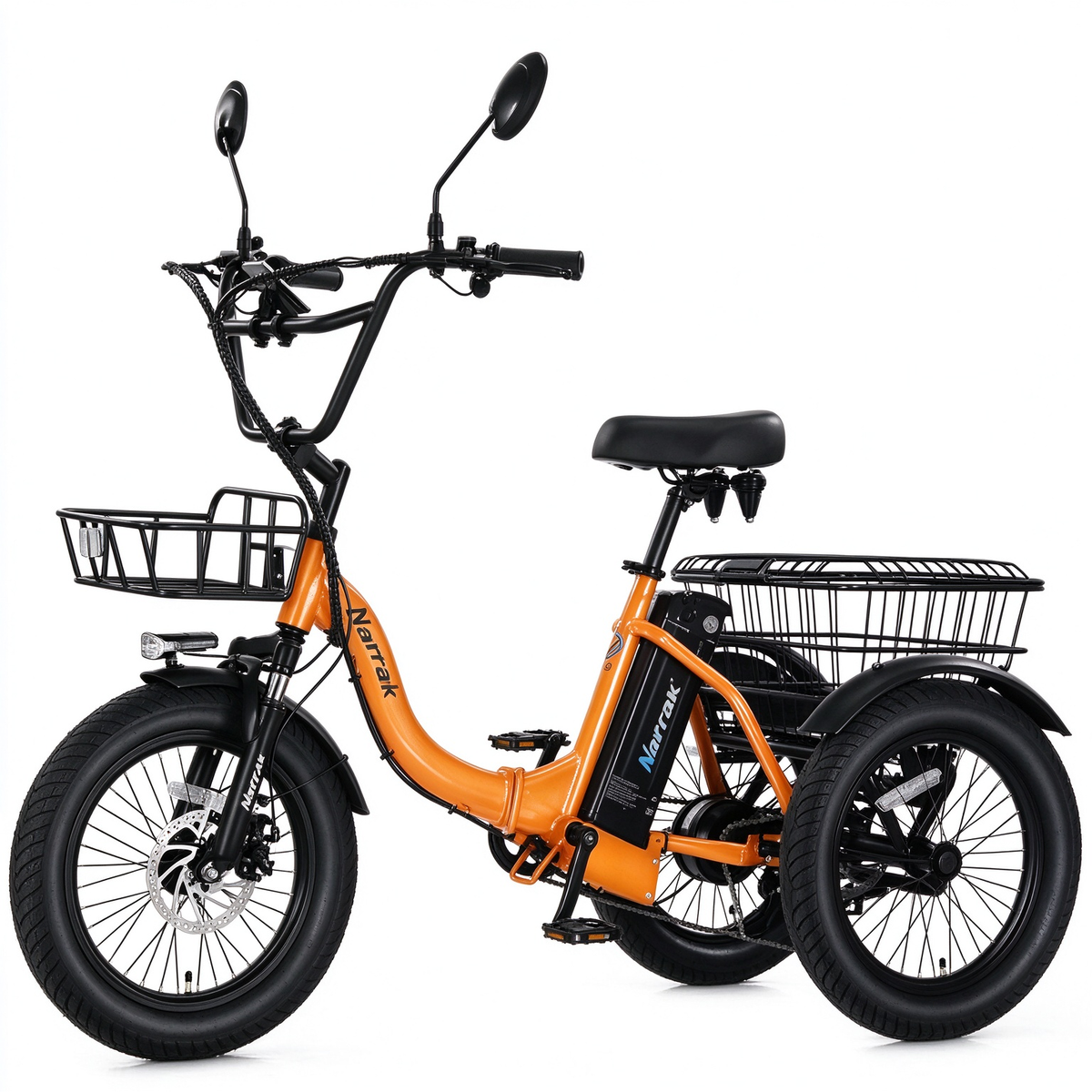 Removable Battery 3 Wheel E-Bike