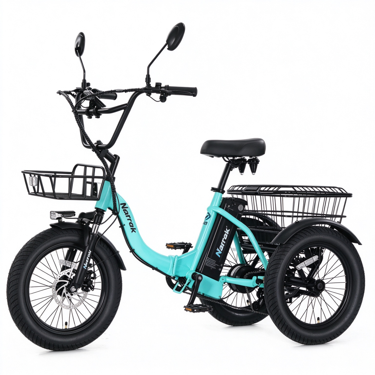Removable Battery 3 Wheel E-Bike